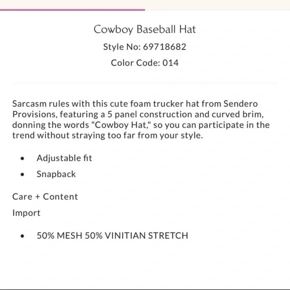 NWT Free People Sendero Provisions Co. Cowboy Hat - Picture 6 of 8